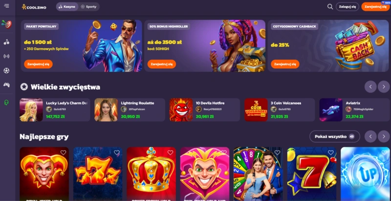 Coolzino Homepage